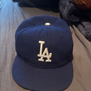 New Era Blue Fitted Cap